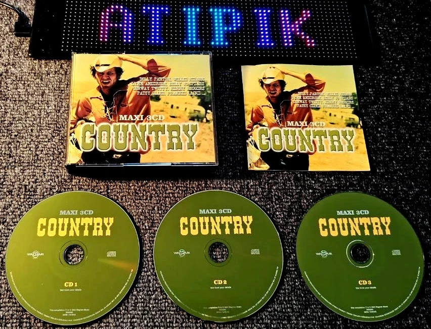🥇 Maxi 3CD Country  60 legendarischen - Dolly Parton, Kenny Rogers. – photo 3